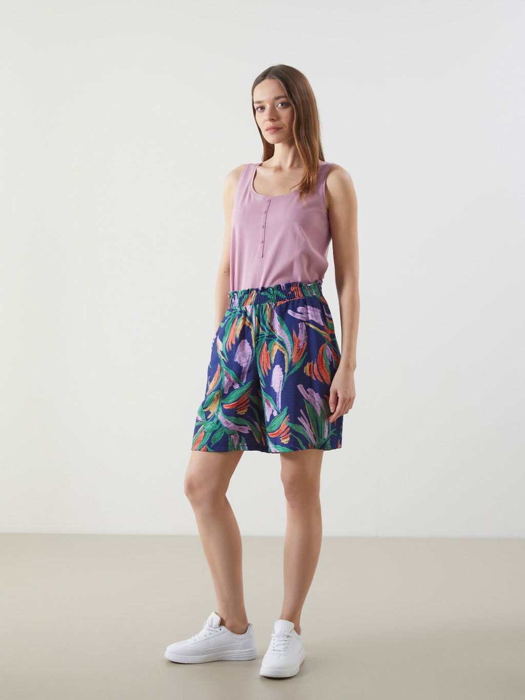 LCW Classic U Neck Women Tank Top