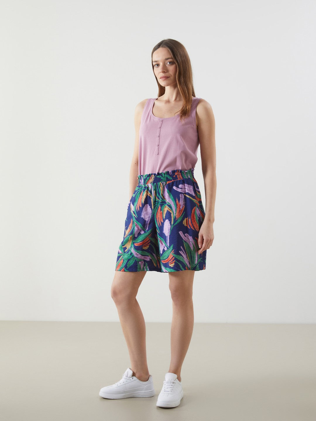 LCW Classic U Neck Women Tank Top