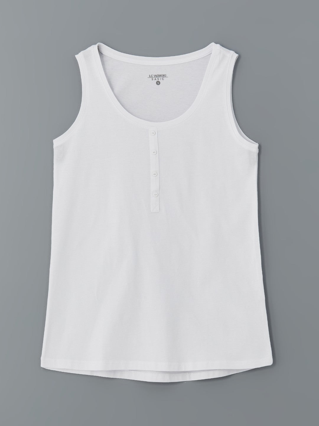 LCW Classic U Neck Women Tank Top
