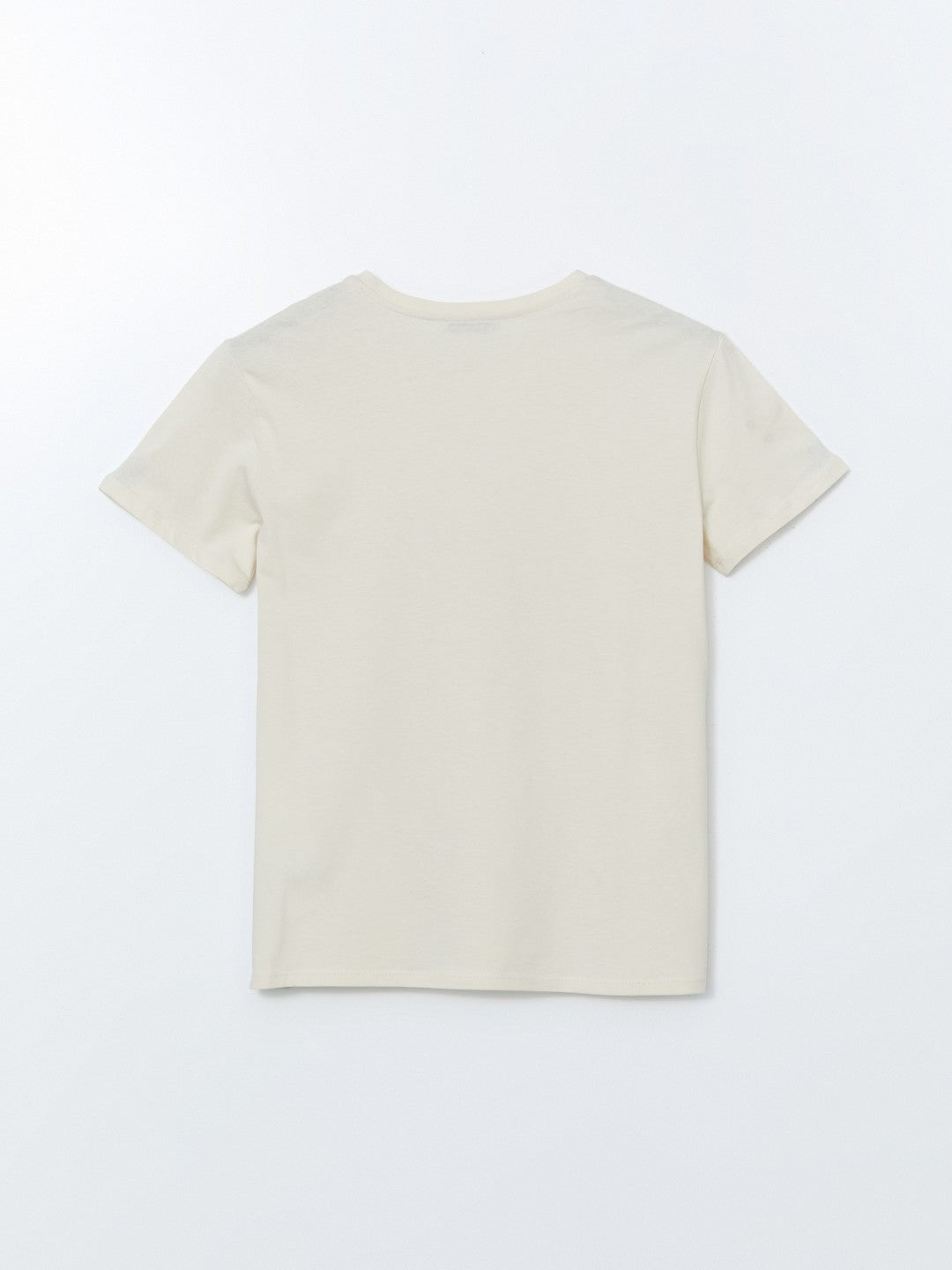 LCW Classic Crew Neck Floral Jersey Women T-Shirt