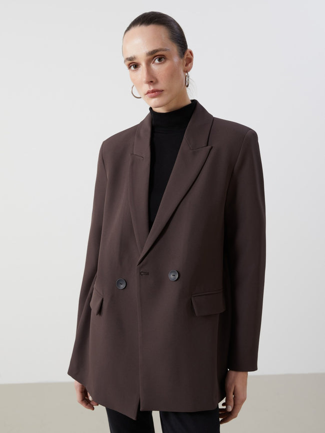 LCW Classic Women Blazer Jacket Hover Image