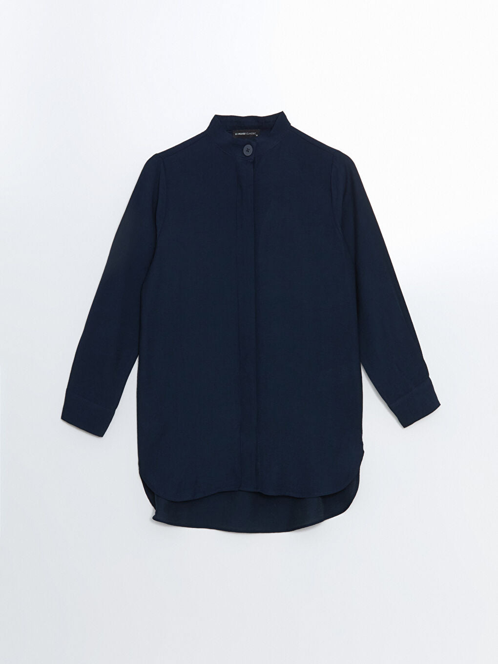 LCWAIKIKI Classic Beige Judge Collar Women Shirt Tunic