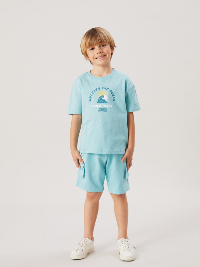 LCW Kids Crew Neck Printed BoyS T-Shirt Main Image