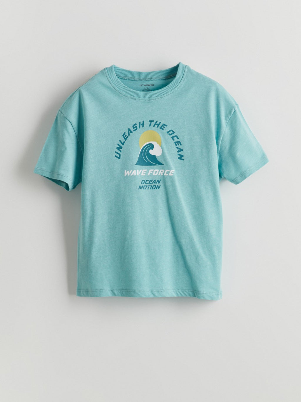 LCW Kids Crew Neck Printed BoyS T-Shirt