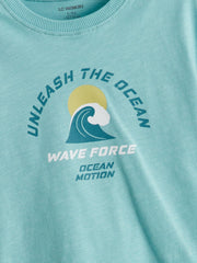 LCW Kids Crew Neck Printed BoyS T-Shirt