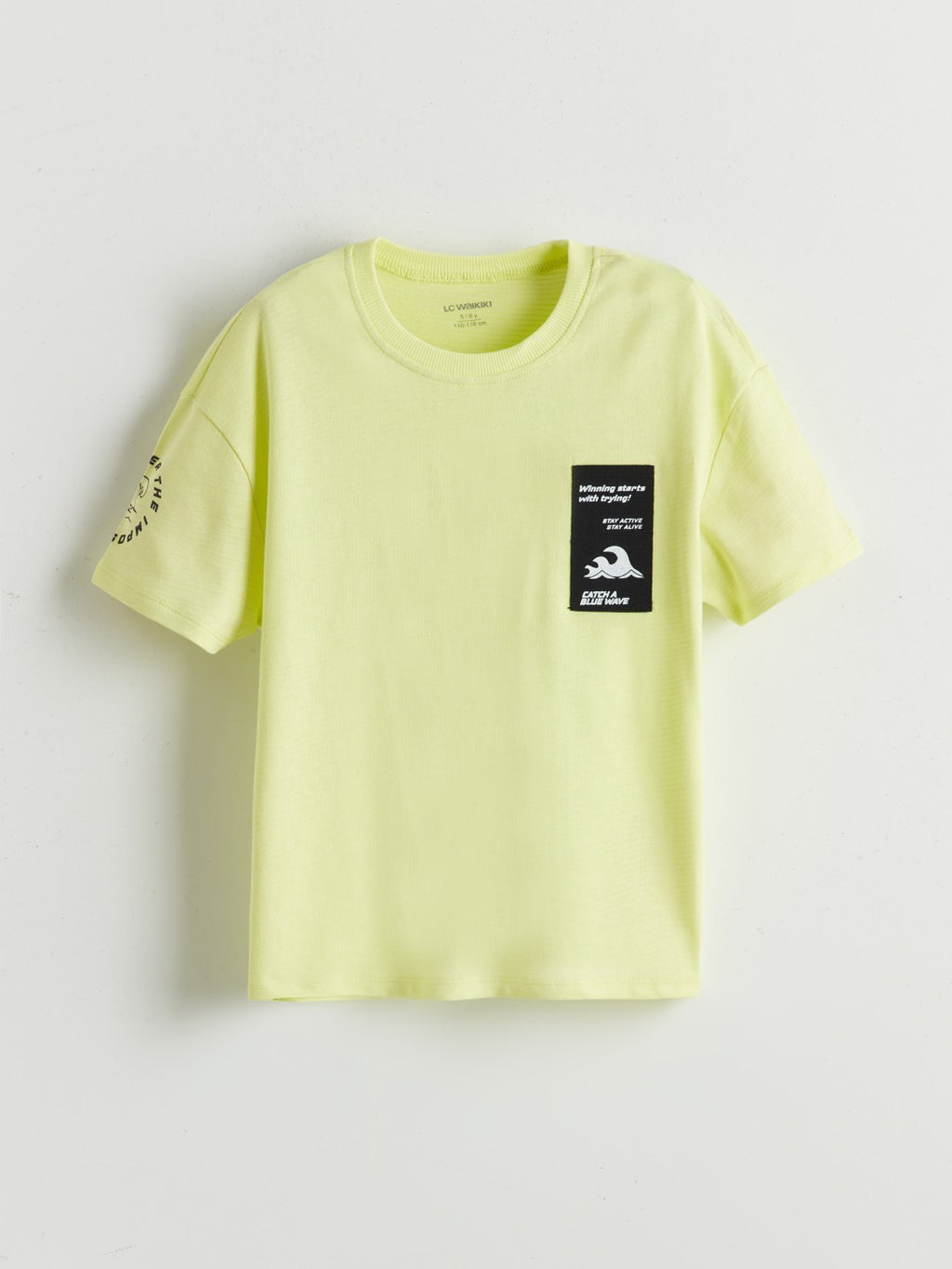 LCW Kids Crew Neck Printed BoyS T-Shirt