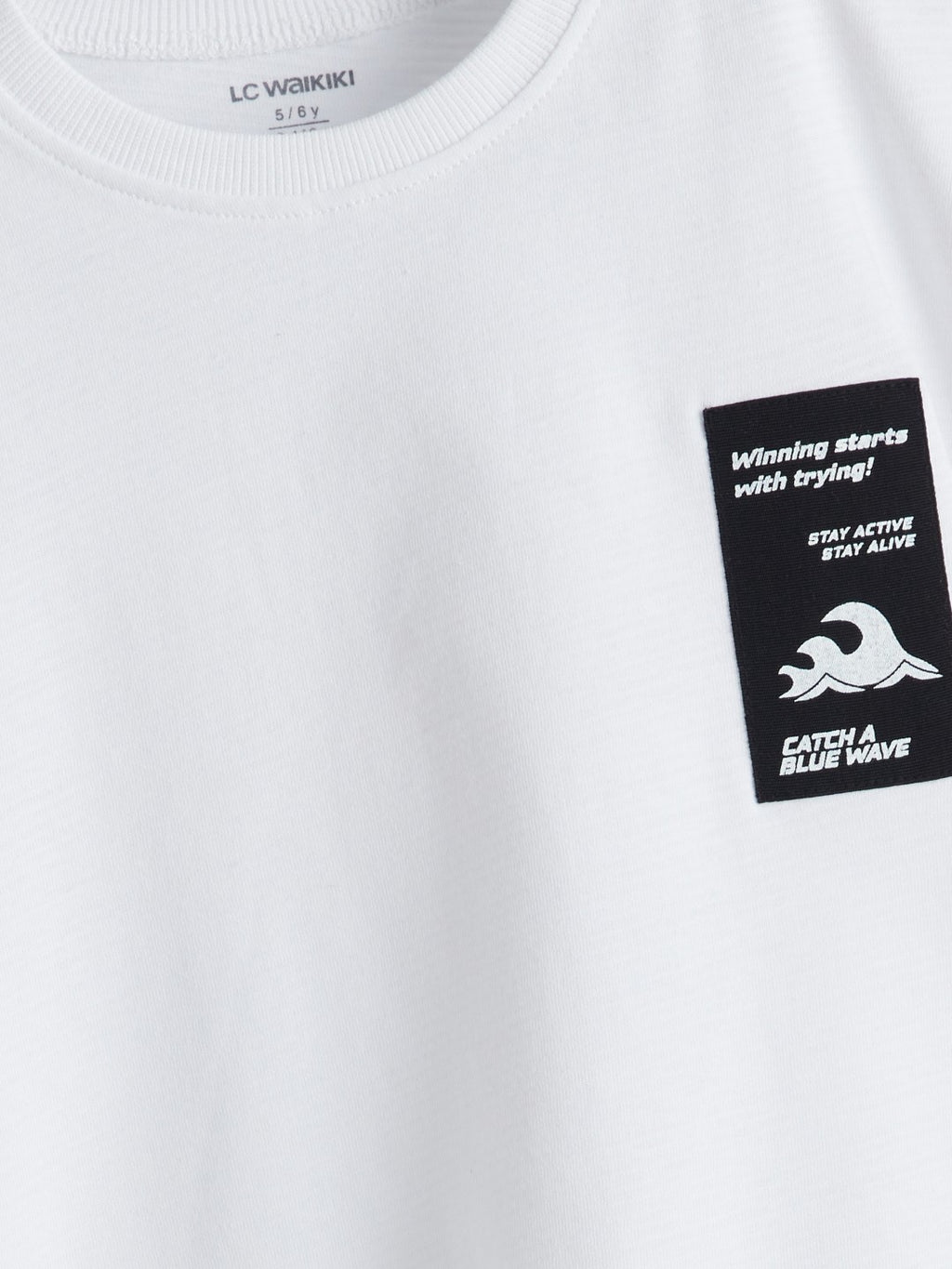 LCW Kids Crew Neck Printed BoyS T-Shirt