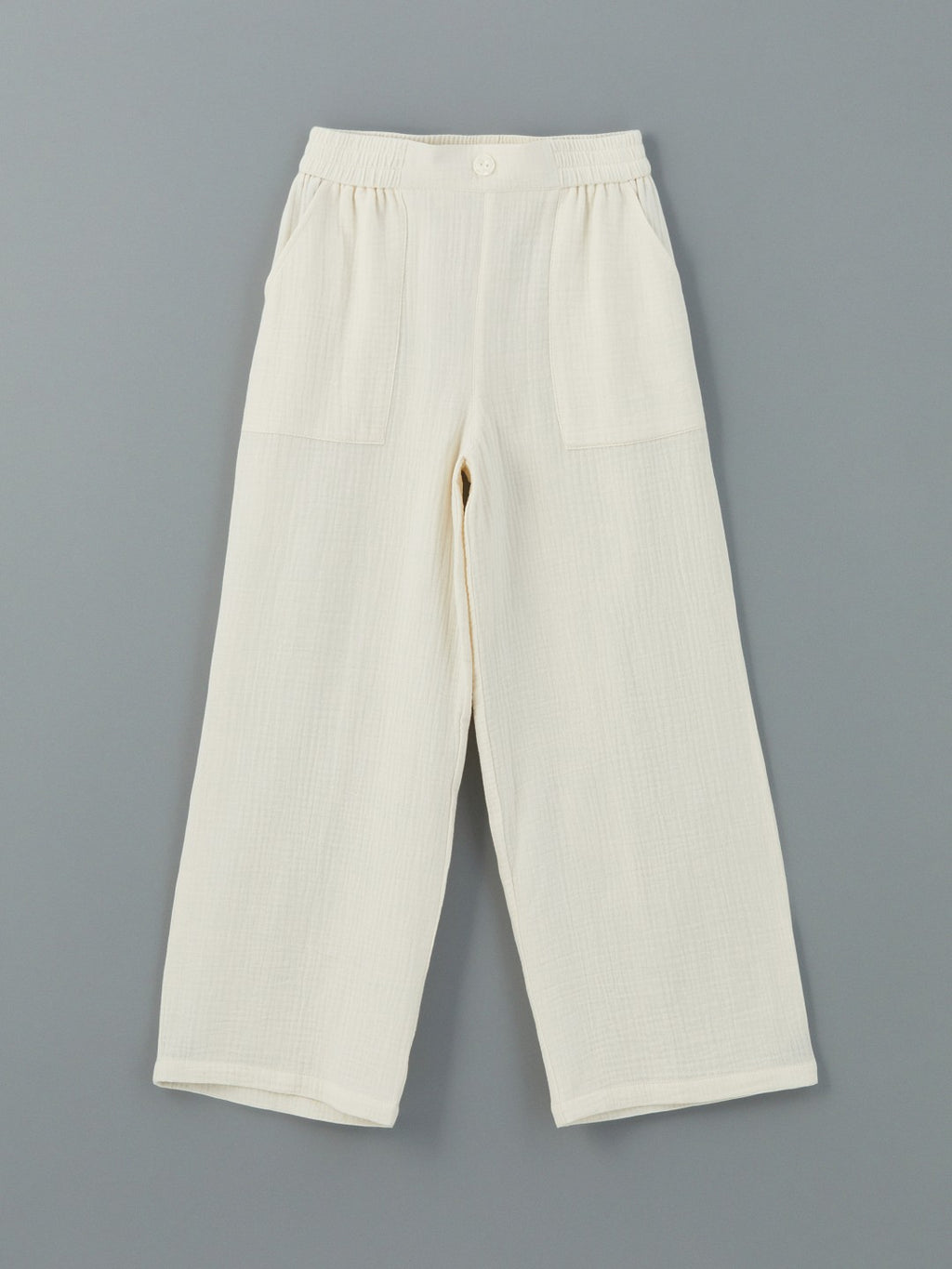 LCW Kids Elastic Waist Muslin Girls Trousers