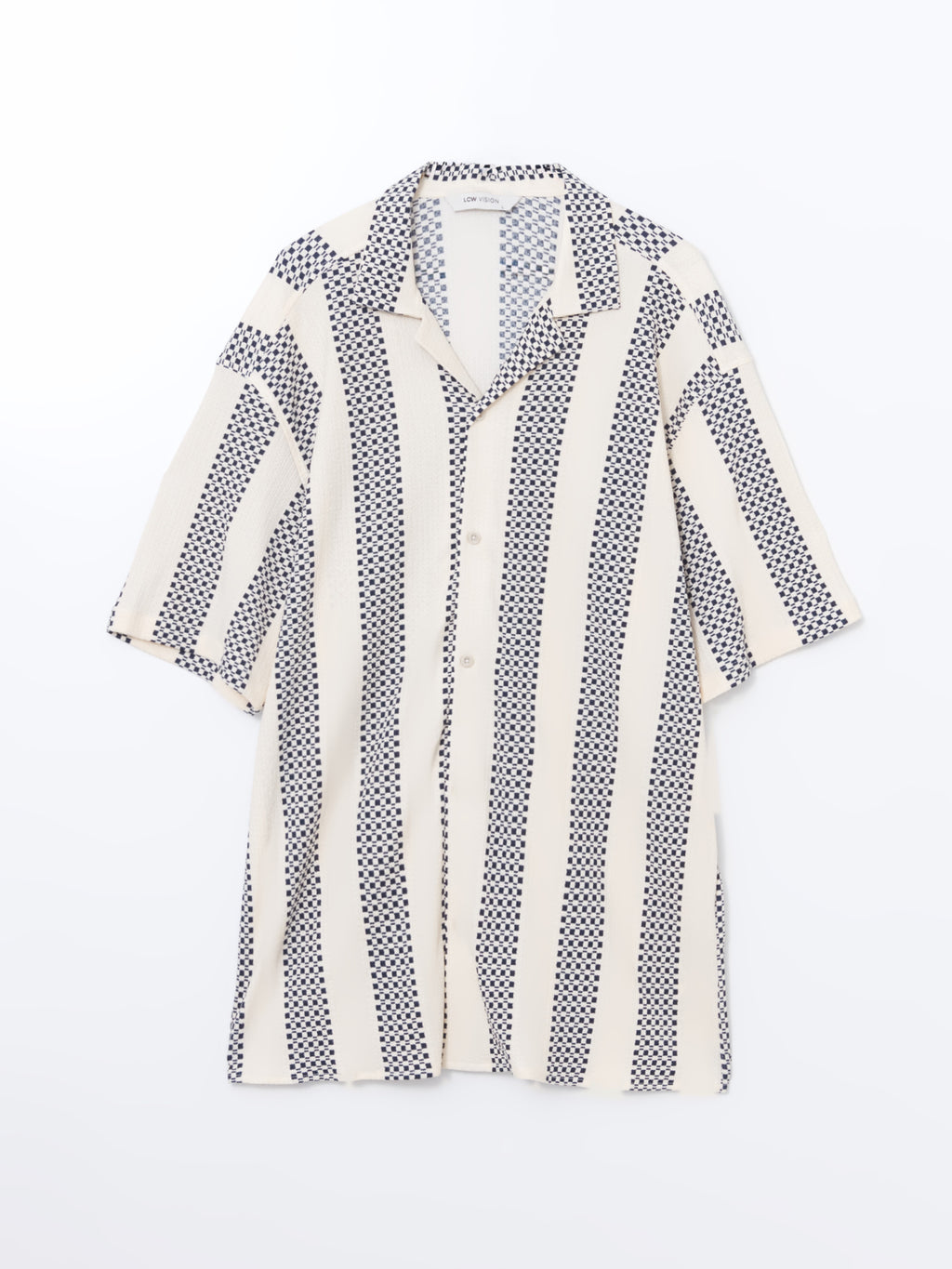 Regular Fit Short Sleeve Patterned Men Shirt