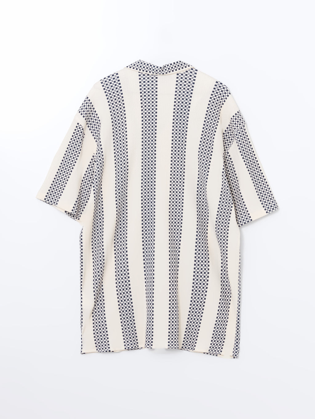 Regular Fit Short Sleeve Patterned Men Shirt