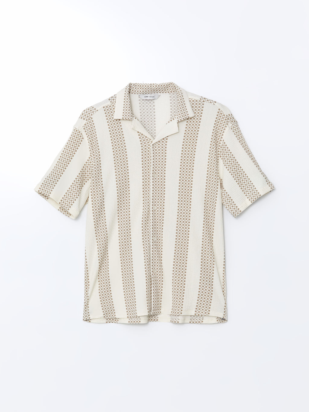 Regular Fit Short Sleeve Patterned Men Shirt