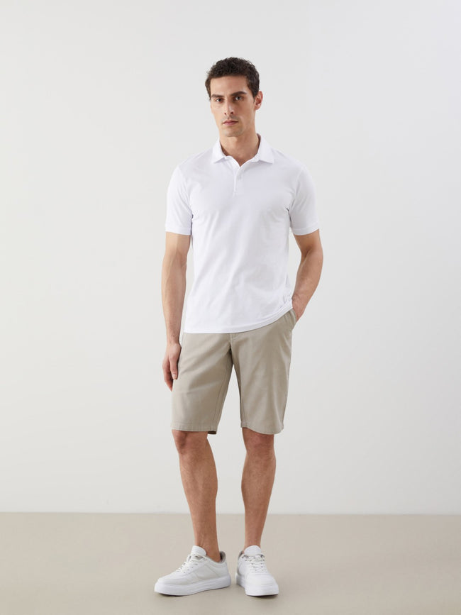 LCW Classic Polo Neck Short Sleeve Men T-Shirt Main Image