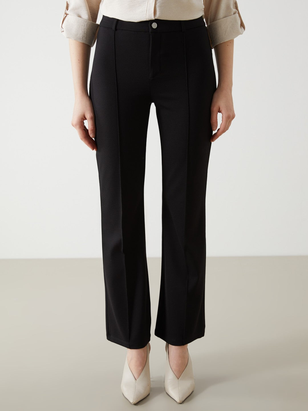 LCW Classic Slim Fit Women Trousers