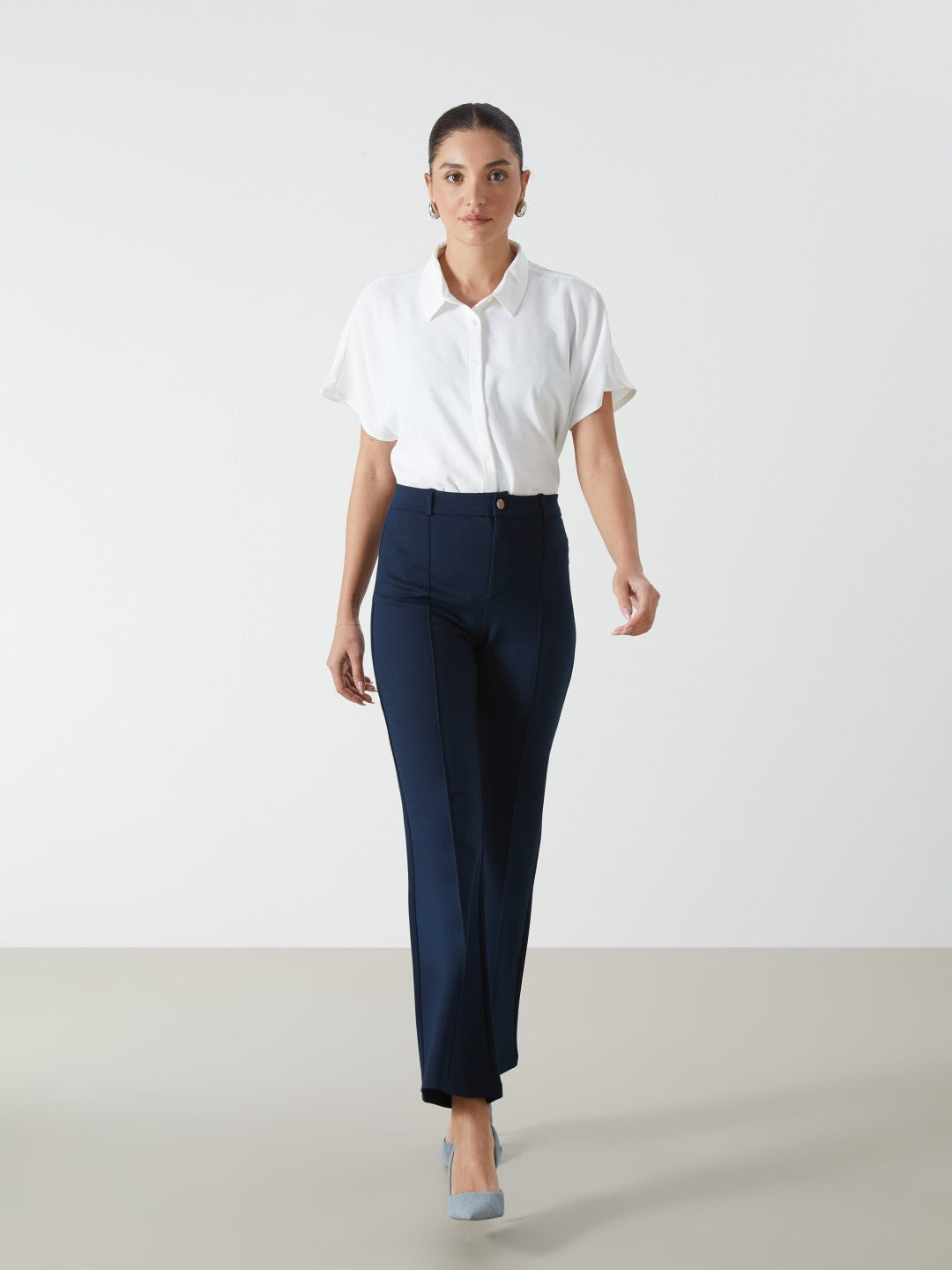 LCW Classic Slim Fit Women Trousers