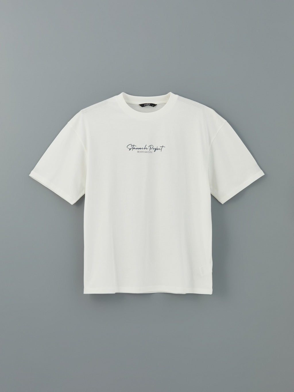 Xside Crew Neck Printed Combed Cotton Men T-Shirt