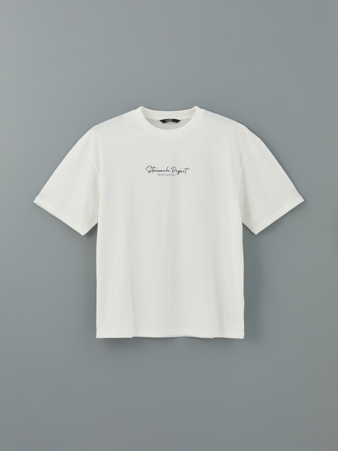 Xside Crew Neck Printed Combed Cotton Men T-Shirt