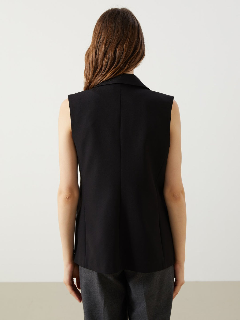 LCW Classic Jacket Collar Women Classic Vest