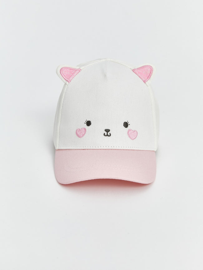 LCW Baby Animal Figured Girl Baby Cap Hat Hover Image