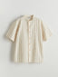 LCW Kids Striped Collar Boy Shirt