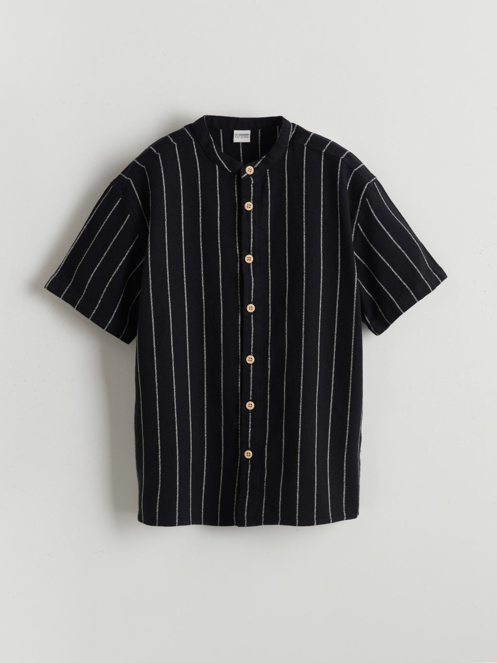 LCW Kids Striped Collar Boy Shirt