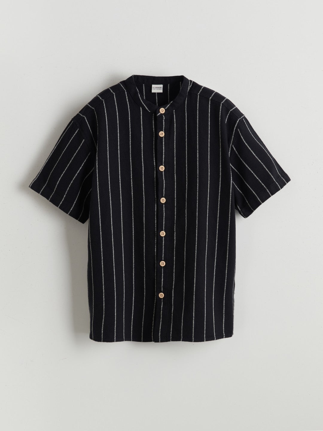 LCW Kids Striped Collar Boy Shirt
