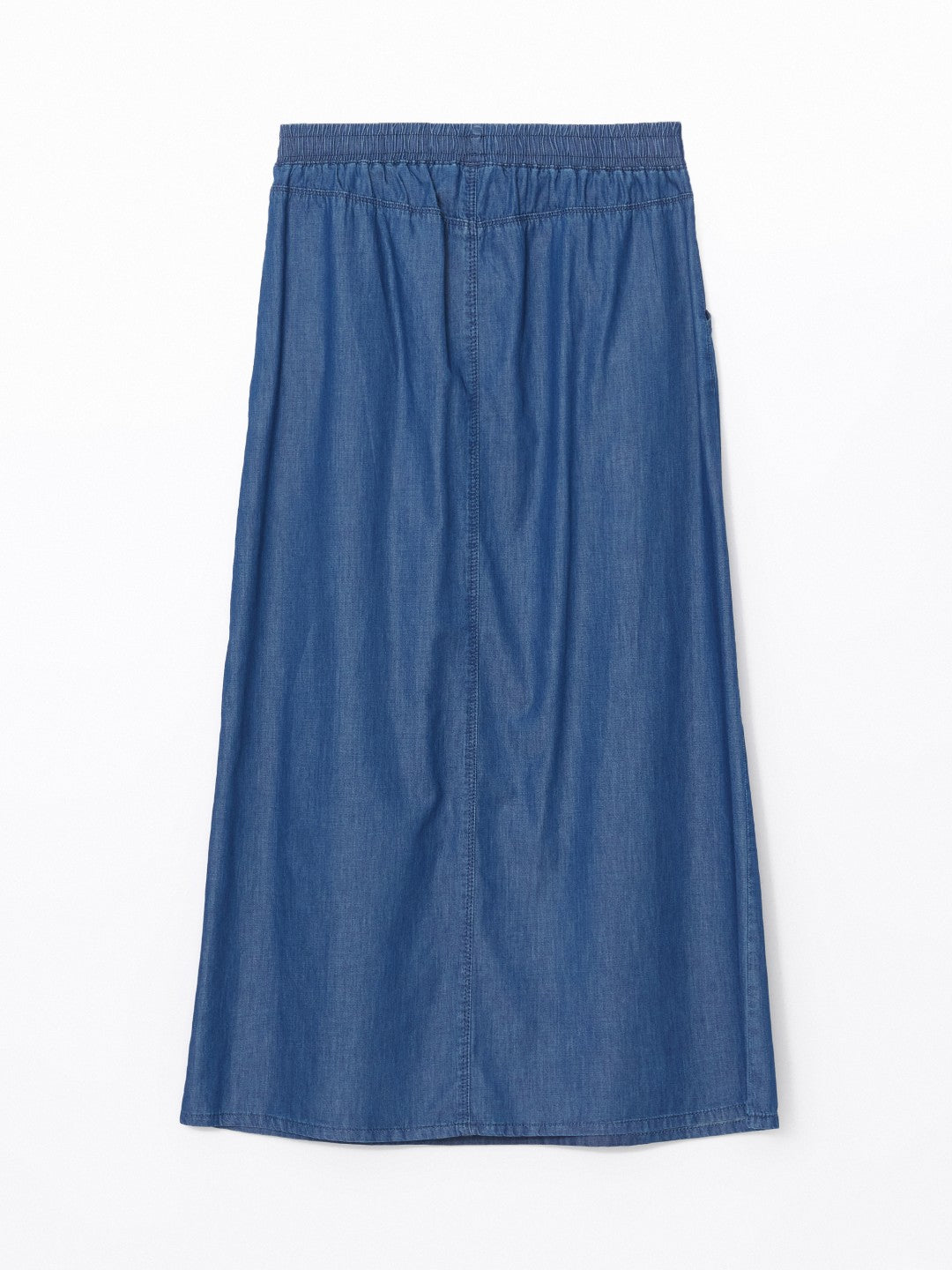 LCW Grace Elastic Waist Women Jean Skirt