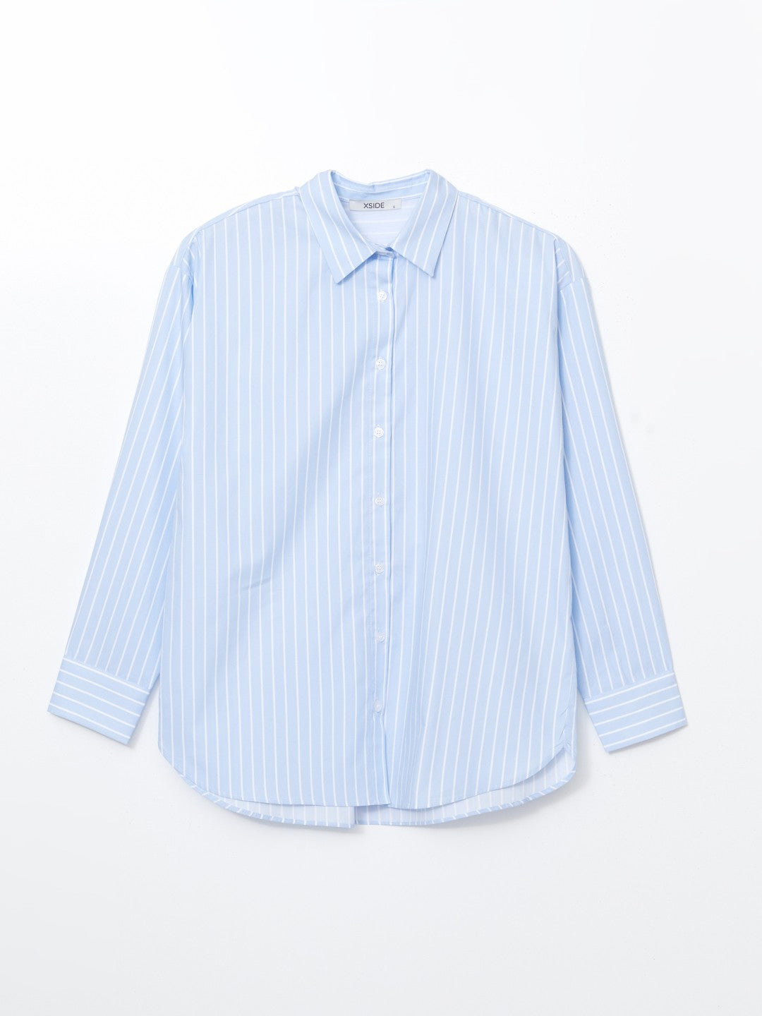 Xside Striped Oversize Poplin Women Shirt