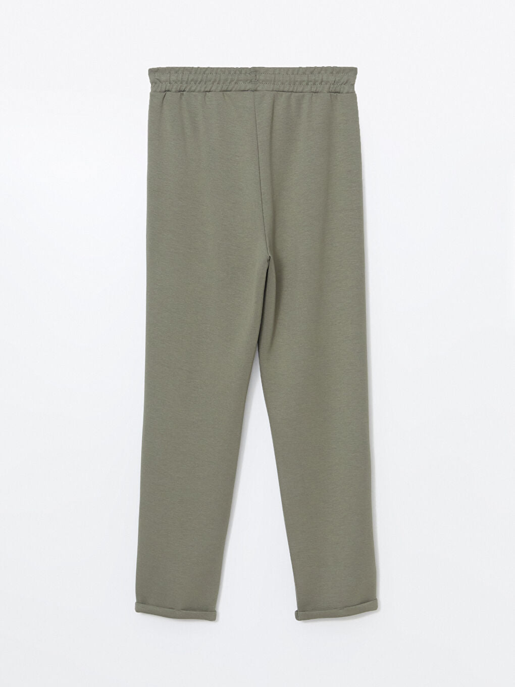 LCW Modest Green Elastic Waist Women Tracksuit Bottoms