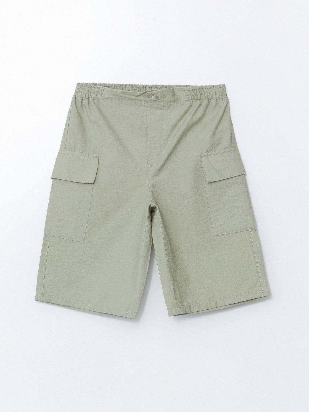 LCW Kids Elastic Waist Boy Cargo Shorts