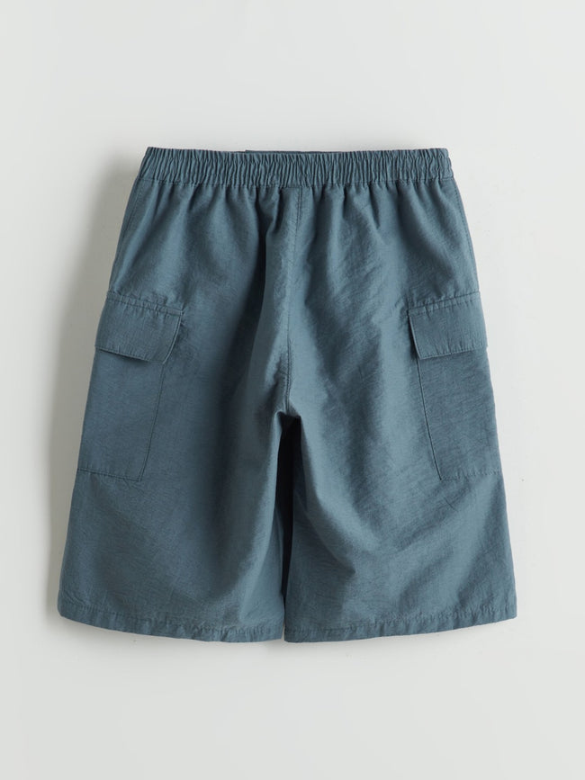 LCW Kids Elastic Waist Boy Cargo Shorts Main Image