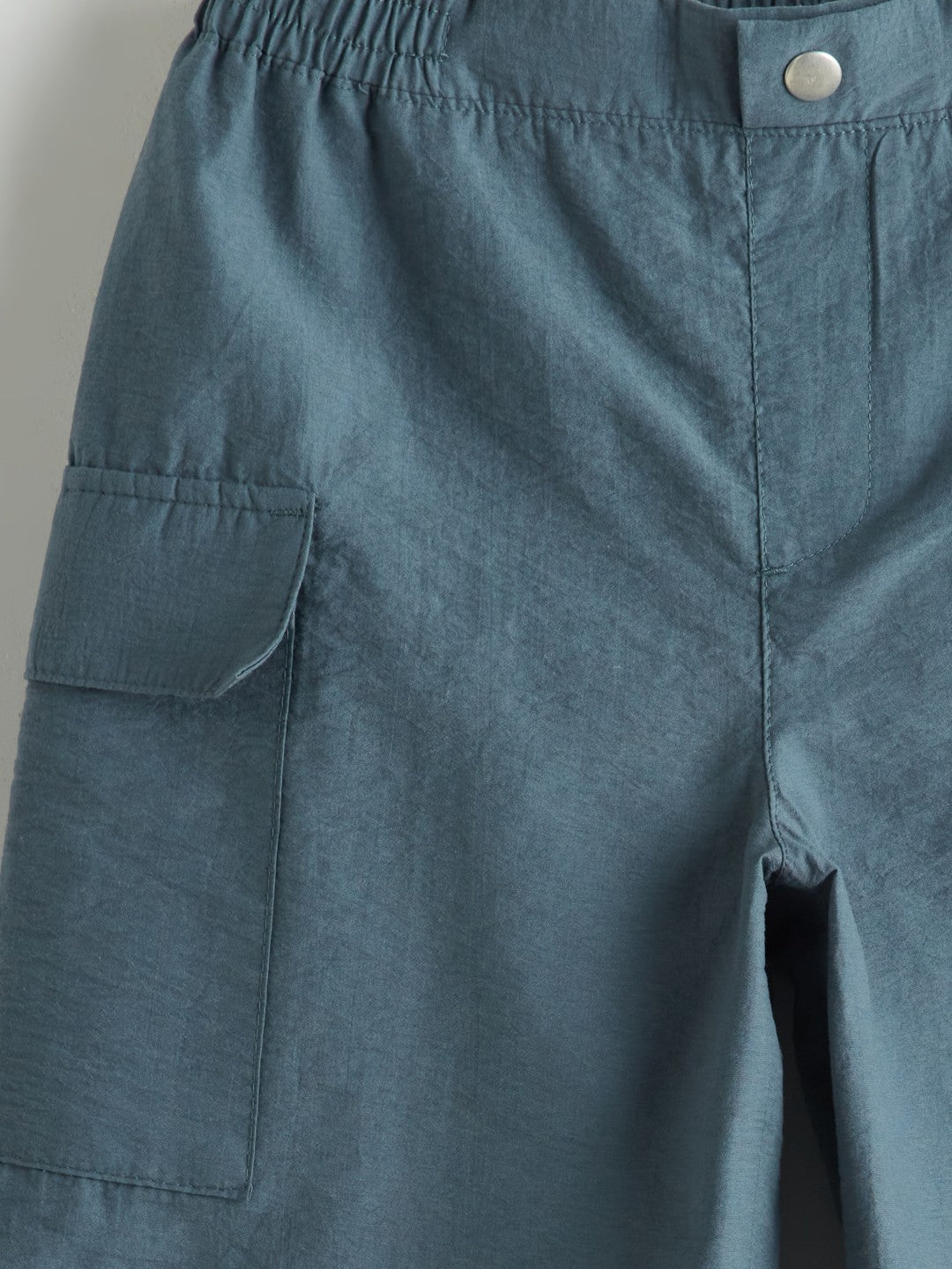 LCW Kids Elastic Waist Boy Cargo Shorts