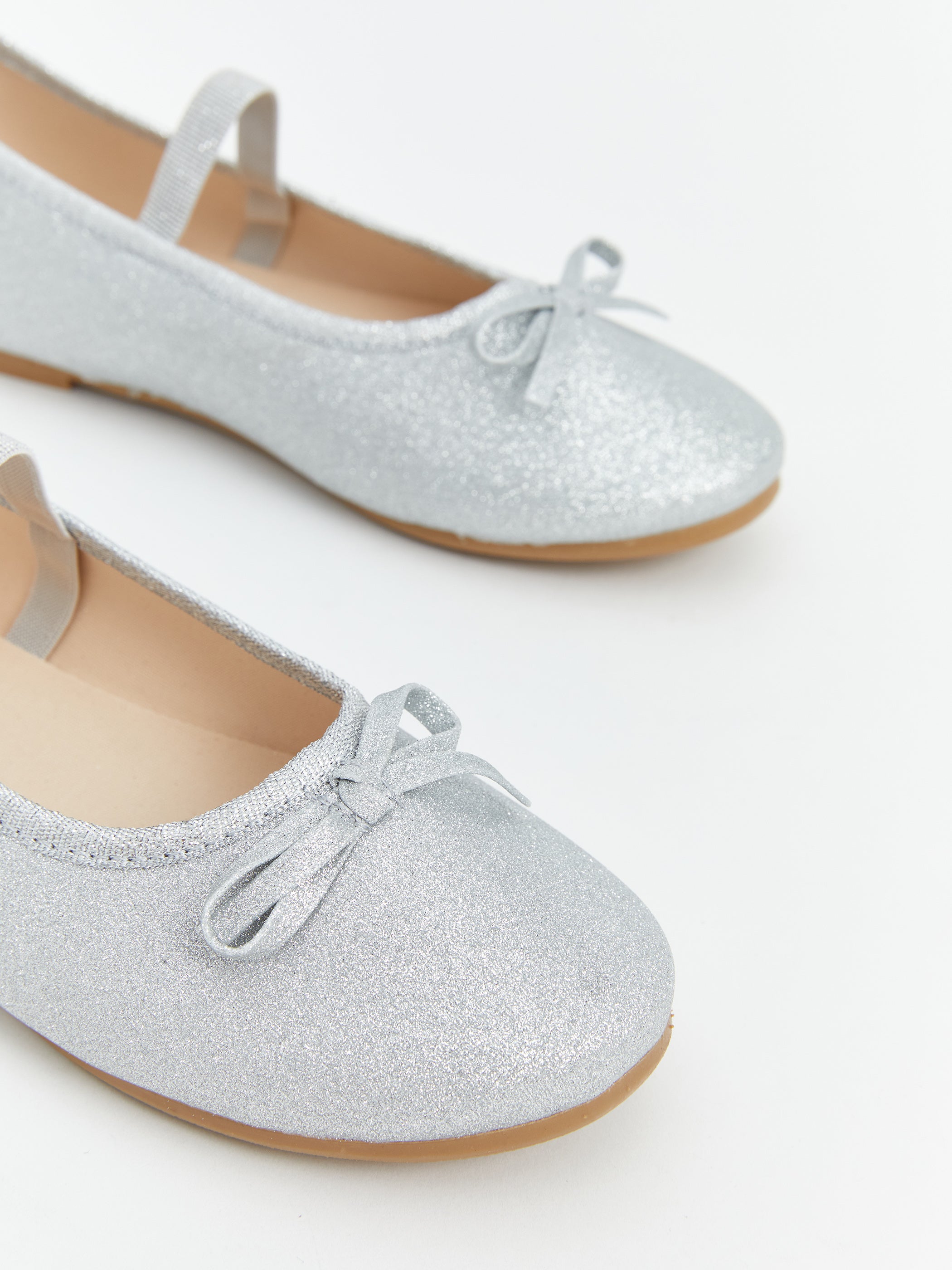 Bow Detailed Girls Ballerinas