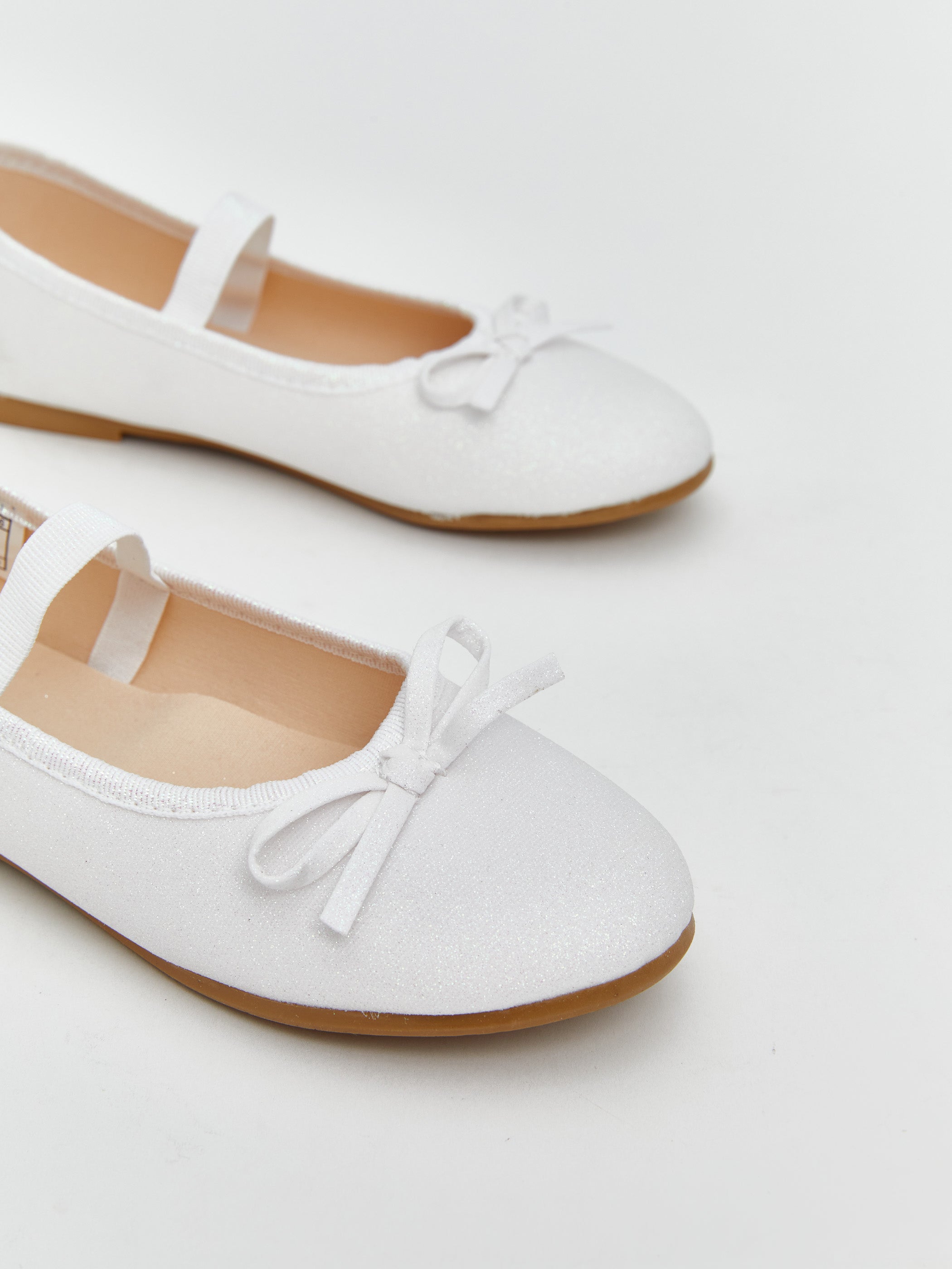 Bow Detailed Girls Ballerinas