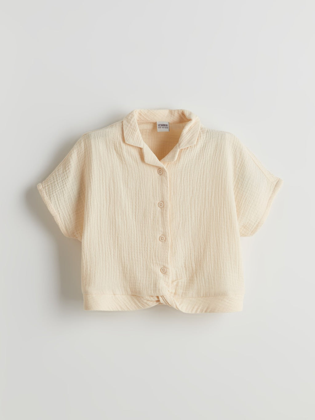 LCW Kids Short Sleeve Girl Shirt And Shorts