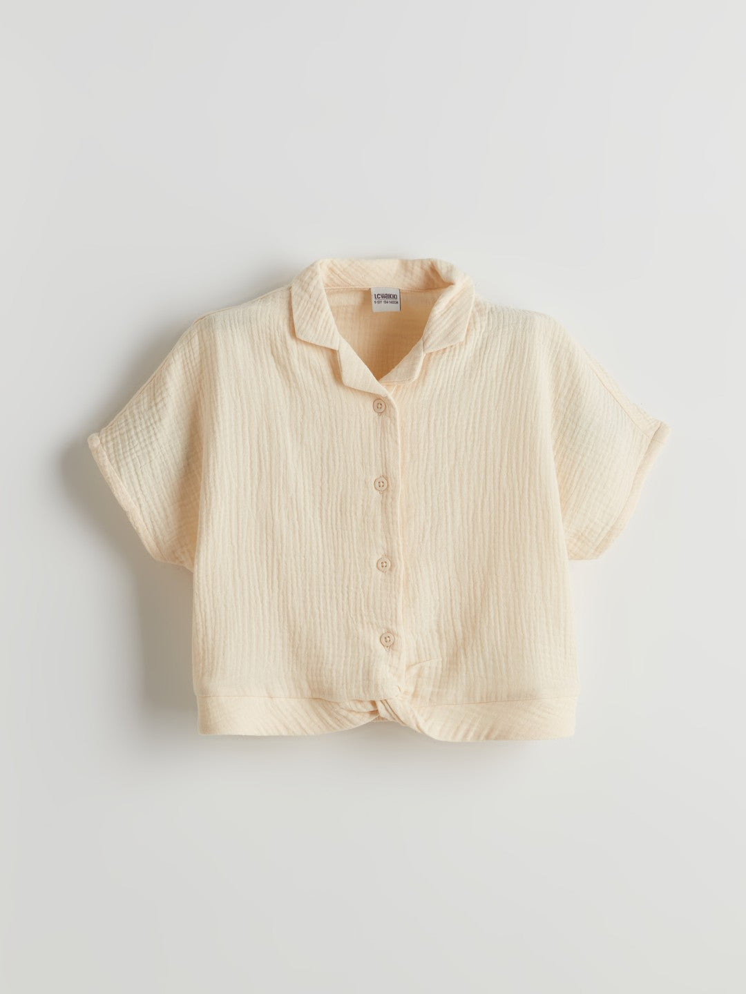 LCW Kids Short Sleeve Girl Shirt And Shorts