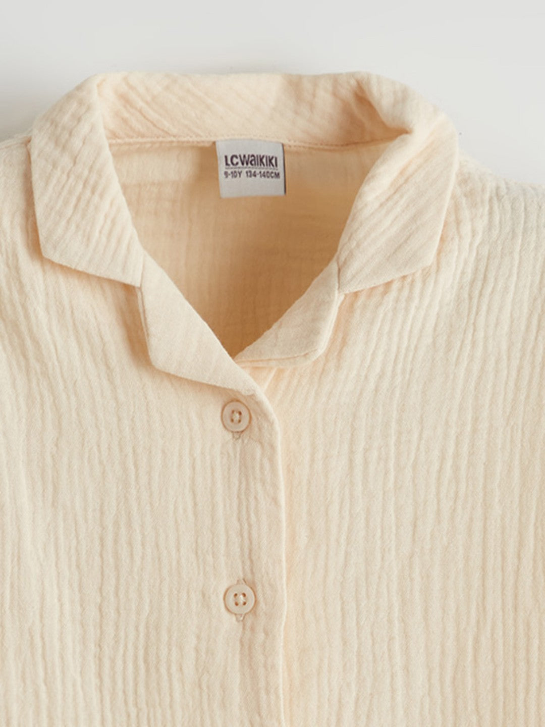 LCW Kids Short Sleeve Girl Shirt And Shorts