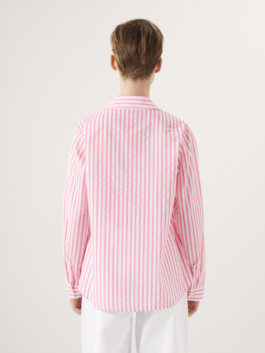 Xside Striped Poplin Women Shirt
