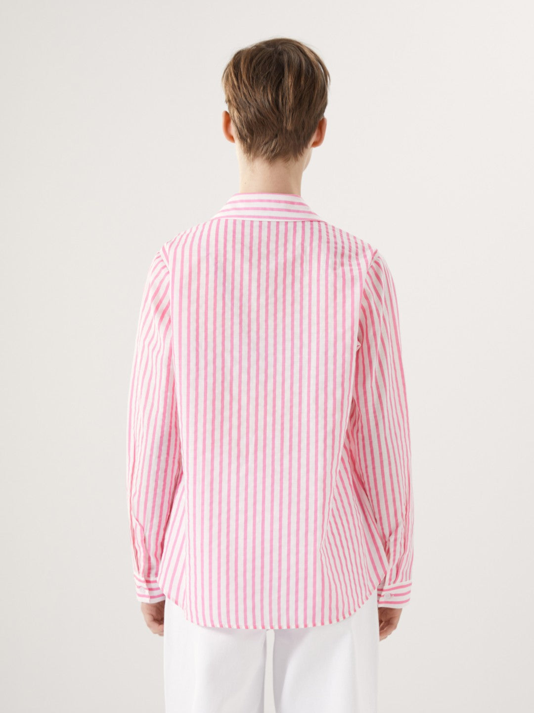 Xside Striped Poplin Women Shirt