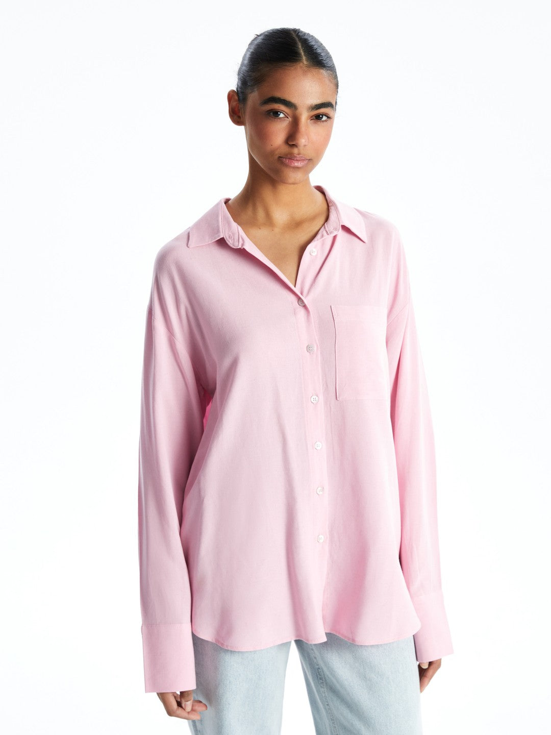 Xside Linen Blend Women Shirt