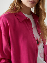 Xside Linen Blend Women Shirt