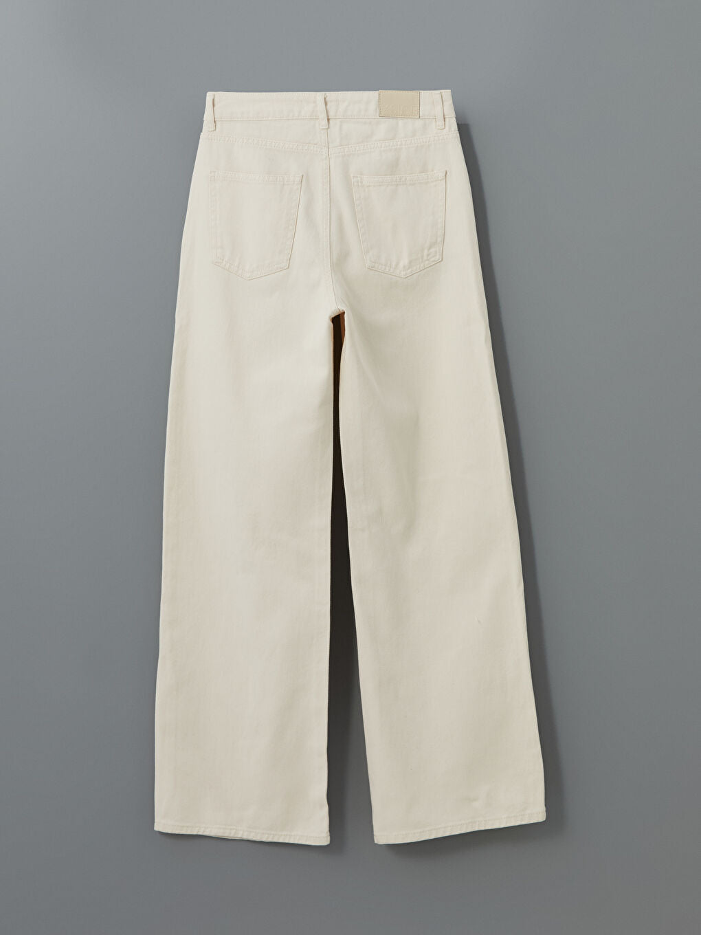 XSIDE Beige Wideleg Women Jeans