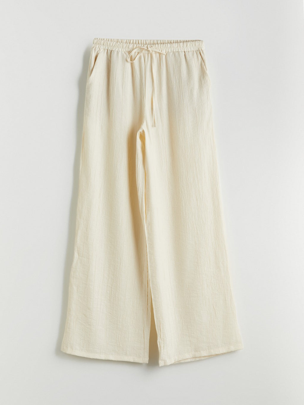 Xside Elastic Waist Wide Leg Women Trousers