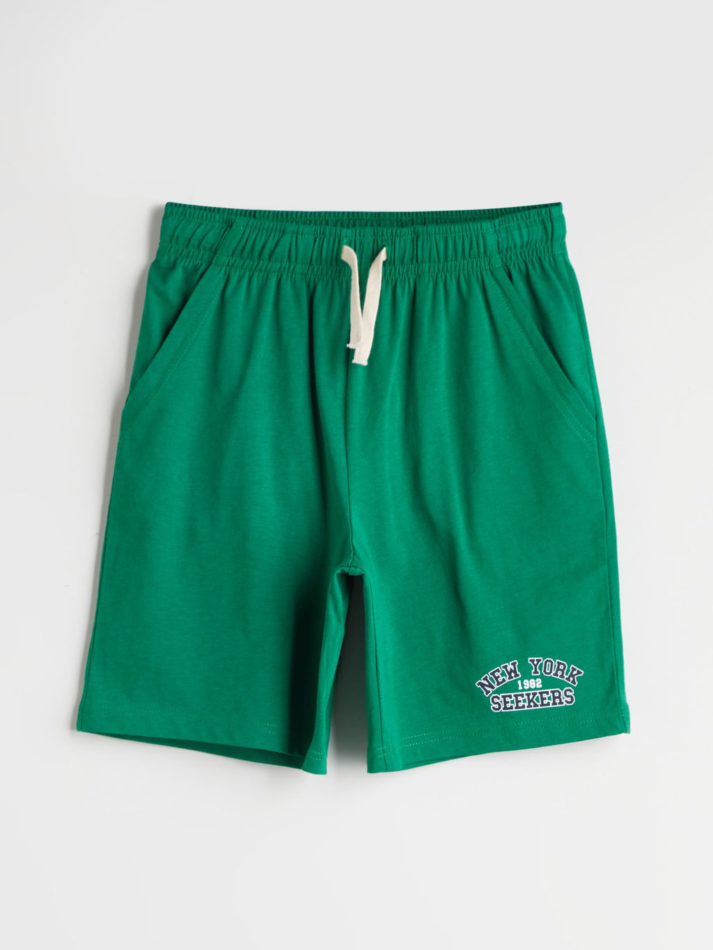 LCW Kids Elastic Waist Boy Shorts