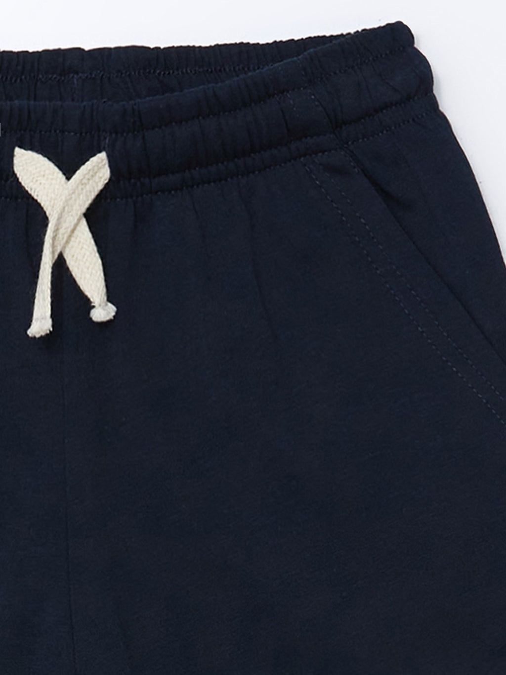 LCW Kids Blue Elastic Waist Boy Shorts