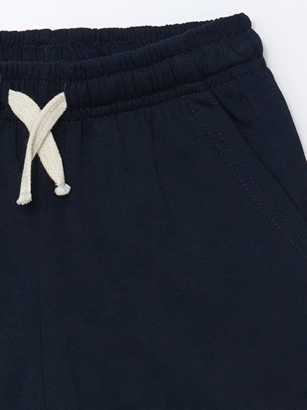 LCW Kids Blue Elastic Waist Boy Shorts