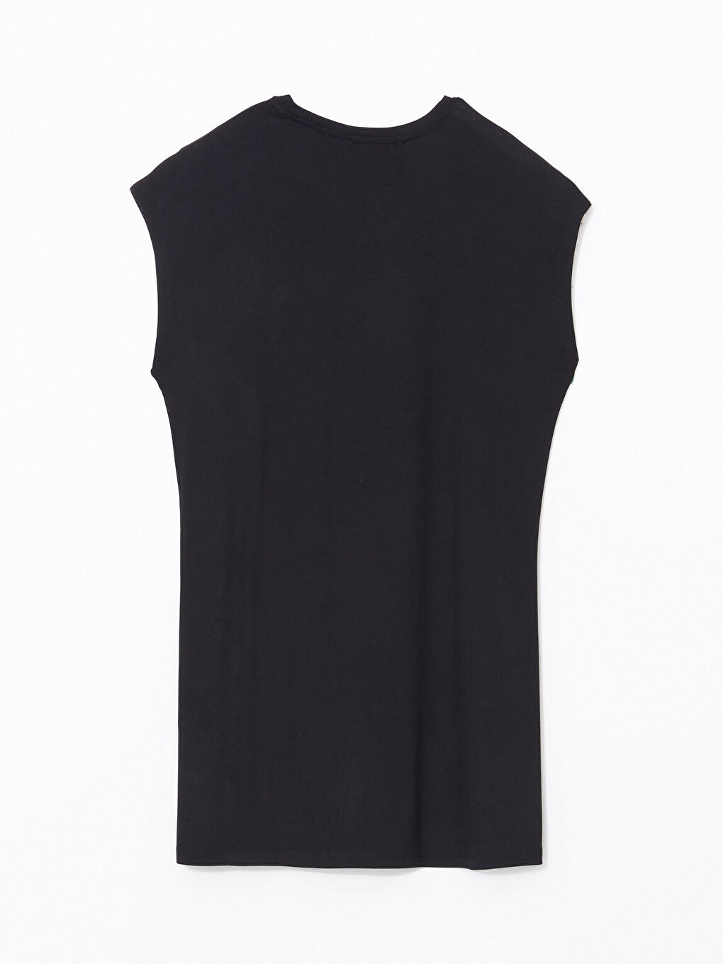 LCW Modest Black Crew Neck Women Tunic