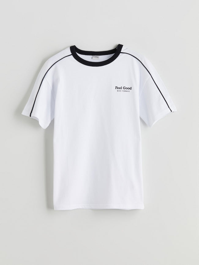 LCW Kids Crew Neck Boys T-Shirt Hover Image