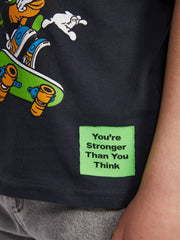 LC WAIKIKI Crew Neck Nostalgic Monkey Printed Boys' T-Shirt