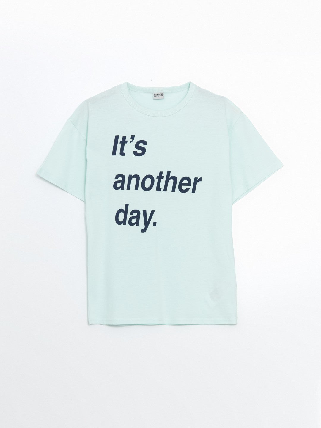 LCW Kids Crew Neck Plain Boy T-Shirt