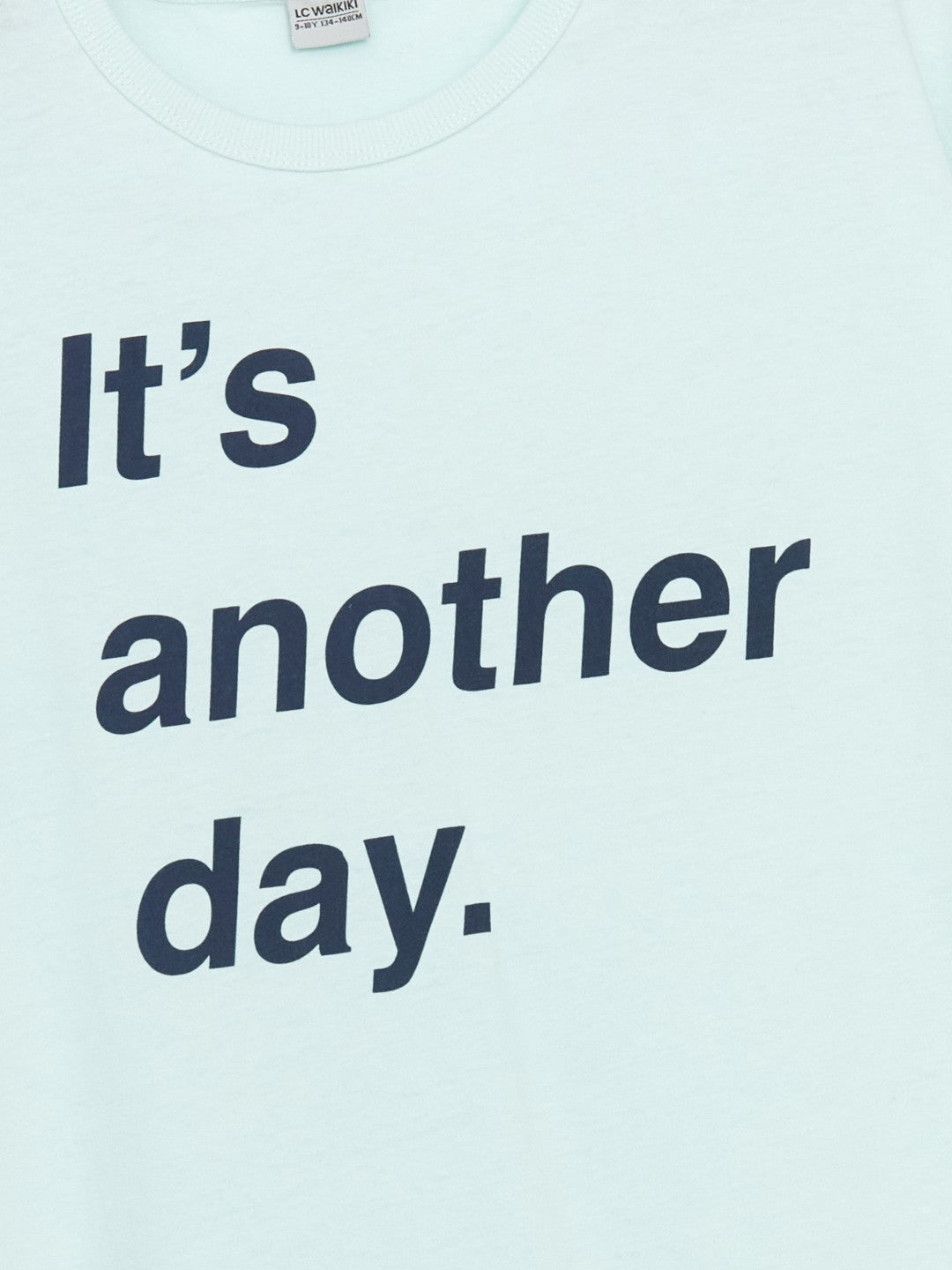 LCW Kids Crew Neck Plain Boy T-Shirt